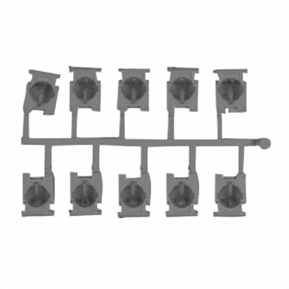 Bosch 00649313 Dishwasher Control Panel Push Button Set - Silver