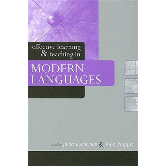 Pre-Owned Effective Learning and Teaching in Highe Effective Learning and Teaching in Modern Languages, (Paperback)