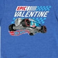 thumbnail image 3 of Hot Wheels - Valentine's Epic - Toddler And Youth Short Sleeve Graphic T-Shirt, 3 of 5