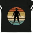 thumbnail image 4 of Inktastic Skateboarding Retro Sunset Skateboarder Boys Toddler T-Shirt, 4 of 5