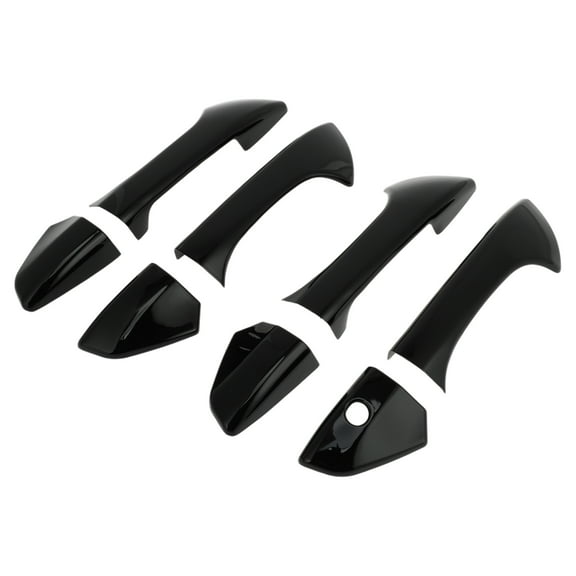 1Set Car Door Handle Cover for Honda Accord 2008-2012 Outside Gloss Black ABS