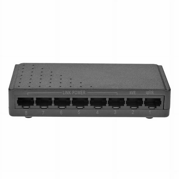 8 Ports 6 2 POE Switch Injector Power over RJ45 Ethernet Family