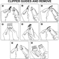 thumbnail image 3 of ORUYROP Ensemble de 2 Peignes de Guidage pour Tondeuse à Cheveux Wahl, 3 of 4
