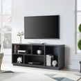 thumbnail image 2 of Evelyn&Zoe Winwood Rectangular TV Stand for TV's up to 65", Black, 2 of 7