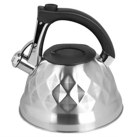 Home Basics Nova 2.7 Lt Zinc Tea Kettle