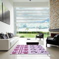thumbnail image 7 of Ahgly Company Machine Washable Indoor Rectangle Transitional Orchid Purple Area Rugs, 8' x 12', 7 of 7