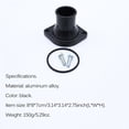 thumbnail image 2 of Carcasa De Termostato De Cuello De Agua De Estilo Recto Carcasa De Termostato De Refrigerante De Aleación Dura Conjunto De Carcasa De Termostato A Prueba De Herrumbre Firme Autopart Para Motor Speravity VI005450-00, 2 of 7