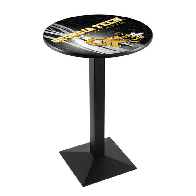 Holland Bar Stool L217B4236GATech-D2 42 in. Georgia Tech Jaune Vestes Pub Table avec 36 in. Haut