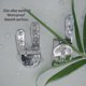 thumbnail image 3 of Toilet Seat Hinge Clips, Set Of 2 Replacement Toilet Seat Hinges With Zinc Alloy Fixings Ha, 3 of 5