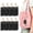 Double Hole, variant on 8 PCS Lanyard Pen Clip Single Hole Leather Pen Holder, Anti-Lost Badge Pens Holders with Keychain, PU Neck Pens Holder Keychain Portable Badge Reel Tether for Office(Single Hole)
