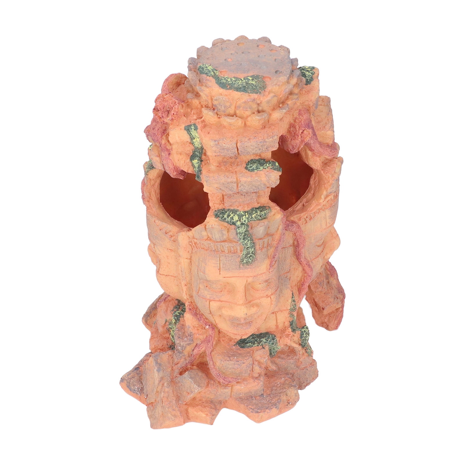 BIMZUC Aquarium Buddha Ornament Reptile Shelter Resin Hideout Cave Multipurpose Decoration for Fish Tank Fountain Landscape Safe Fish Tank Decor 10.6 inches / 27 cm