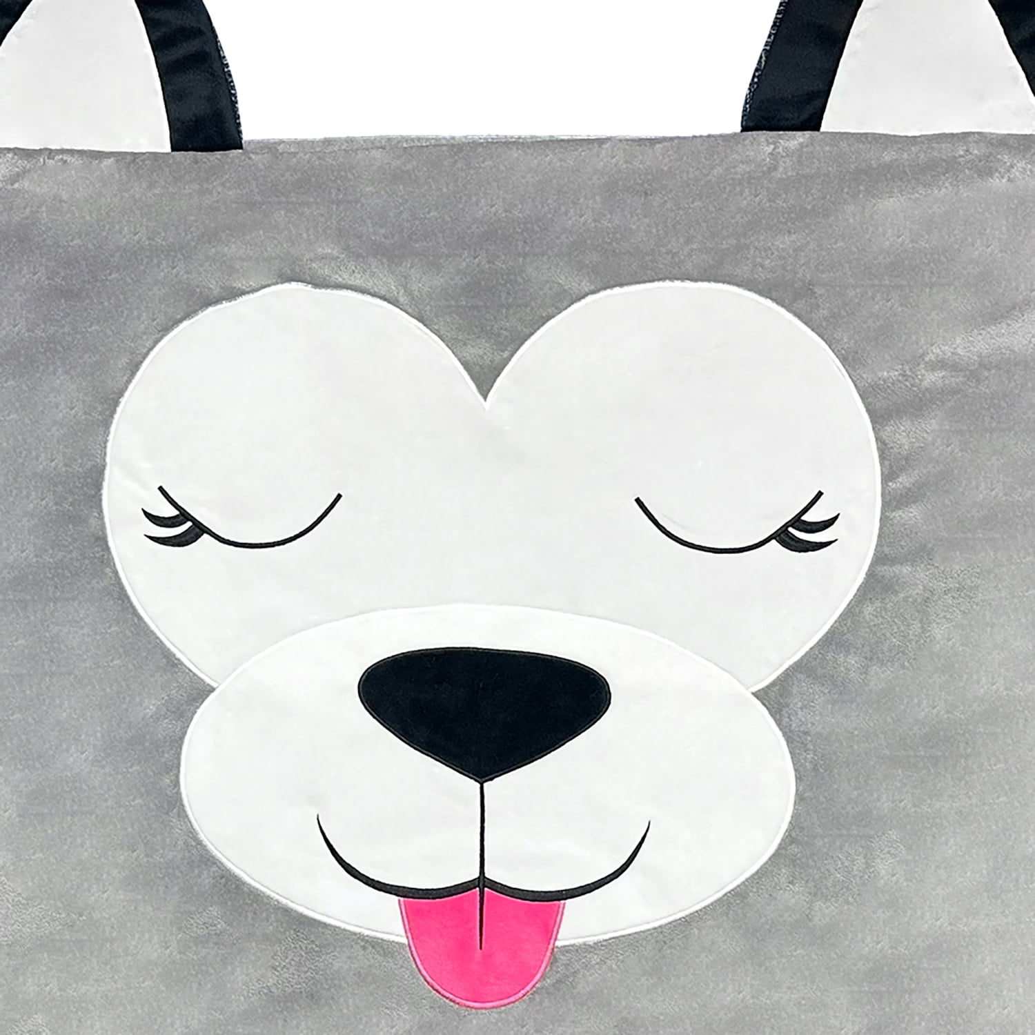Pet Bed In A Box Slipcover: Daisy The Gray Dog - Small - 24x18" Character Bed Case, Stuff & Fill With Your Scent-Pillows-Clothes, Happy Nappers