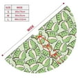 thumbnail image 3 of Sikiie Cute Crocodile 30-48 inches {designName} Print Christmas Tree Skirt Snowman Xmas Tree Skirt with Edge Christmas Decorations for Holiday Party48", 3 of 7