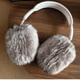 thumbnail image 6 of Plush Furry Case for AirPods Max Tiger & Leopard Cat Pattern, Winter Warm Soft Fluffy Fur Headphones Protective Cover Shell for Women Girl Accessories for Apple AirPods Max 2024, 6 of 7