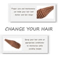 thumbnail image 4 of 3 Pack 32 In Deep Wave Bundles Crochet Hair, Boho Hair for Braiding, Hair Extensions for Women, 4 of 6