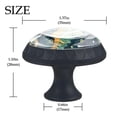 thumbnail image 4 of 4 Pcs Seahorse Knobs for Kitchen Cabinet Cupboard Dresser Bookcase Drawer Pulls Handles Round Home Decor, 4 of 8