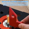 thumbnail image 6 of 45/90 Degree Square Multifunctional Carpenter's Angle Measurement Tool High Precision Woodworking Tool Ideal for Precision Sawing Blade Installation, 6 of 8