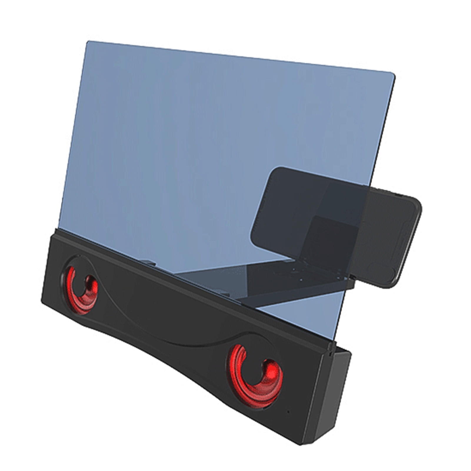 NUZYZ 12inch 3D Speaker Amplifier Enlarged Mobile Phone Screen Magnifier