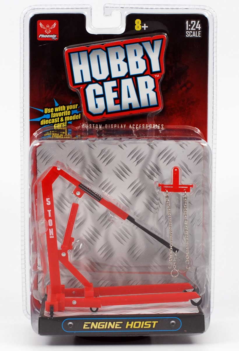 Hobby Gear Craftmaster Engine Hoist 1/24 Scale (Red)