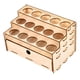 thumbnail image 2 of Organizador Del Soporte Del Modelo Del Estante De Almacenamiento Del Estante De De De dibujar Del De Bricolaje - Organizador de 15 rejillas con Organizador de 15 rejillas con cajones Yotijar Estante de pintura de madera, 2 of 10