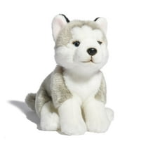 Hugs and Cuddles™ Rescue Center 10" Husky Plush, Ultra-Soft Fur, Includes Adoption Certificate, Ages 3 