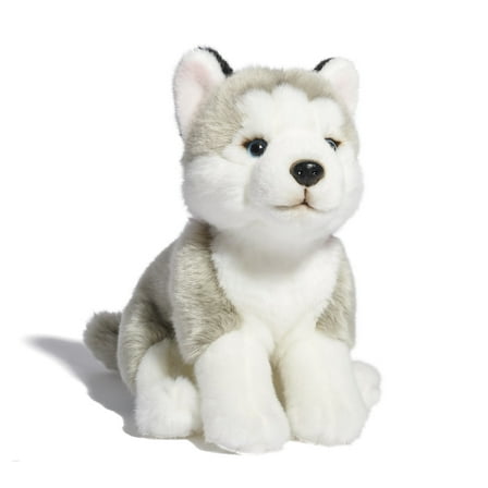 Hugs and Cuddles™ Rescue Center 10" Husky Plush, Ultra-Soft Fur, Includes Adoption Certificate, Ages 3 