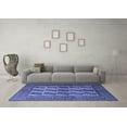 thumbnail image 3 of Ahgly Company Indoor Rectangle Southwestern Blue Country Area Rugs, 2' x 5', 3 of 4