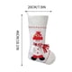 thumbnail image 3 of Christmas Decorative Socks Elderly Snowman White Gift Socks Home Fireplace Hanging Decoration, 3 of 6