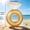 【Golden color】, variant on Pool Floats, Inflatable Ring Pool Float, Large Engagement Ring Floatie for Party, Swim Tube River Lake Wedding Stagette Decor Fun Raft for Adults, Golden