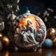 thumbnail image 4 of LADIGASU Decoración Acrílica Plana Árbol de Navidad Bonita Decoración Acrílica Redonda Liquidación Ventas Hoy Ofertas Prime 1X Listado, 4 of 5