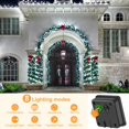 thumbnail image 2 of Guirnalda de luces solares XmasBokeh, paquete de 2, 24 m, 240 LED, IP65, 2 of 6