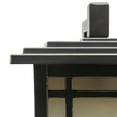 thumbnail image 3 of Home Decorators Collection Port Oxford 8.12 in. 1-Light Oil-Rubbed Chestnut Hardwired Outdoor Wall Light Lantern Sconce, 3 of 6