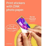 Canon IVY 2 Mini Photo Printer Pink, Bluetooth Portable, ZINK Paper 50 Sheets (International Model)