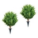 thumbnail image 4 of 2 piezas plantas artificiales plantas falsas adornos arbustos decorativos al aire libre arbustos realistas con el jardín de estaca primavera del patio, 4 of 8