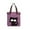 GW094-PURPLE, variante sur Kaukko Sac à Main en Toile pour Femmes Sac à Bandoulière Sac à Main pour Chat Grand Sac à Main (Café1)