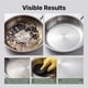 thumbnail image 5 of Esponja de cocina de acero inoxidable para ollas, sartenes, fregaderos y encimeras, sin rayaduras, duradera, fácil de enjuagar y secar, paquete de 1., 5 of 9