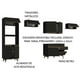 thumbnail image 4 of Madesa Gabinete de Cocina Integral 330 cm Reims Negro 01, 4 of 11