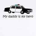 thumbnail image 2 of CafePress - My Daddy Is My Hero Infant Bodysuit - Baby Light Bodysuit, Size Newborn - 24 Months, 2 of 4