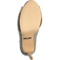 thumbnail image 5 of Lauren Lorraine Candie 12 Rhinestone Peep Toe Platform Wedding Prom Dress Pumps (Nude, 8), 5 of 5