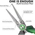 thumbnail image 6 of TRUSCEND Lockable Fishing Pliers with High Tungsten Cutter, Innovative Ergonomic Handy Handle, Saltwater Corrosion Resistant Teflon Coated Fishing Tool, Super Light Multi-Function Fishing Gifts, 6 of 9