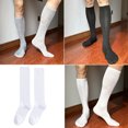 thumbnail image 2 of Classical Color Knee Length Business Dress Socks for Men Breathable Cotton Stockings for Formal and Everyday Use, 2 of 8