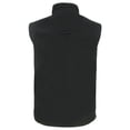 thumbnail image 3 of Men's Cutter & Buck  Black Southern University Jaguars Big & Tall Charter Eco Full-Zip Vest, 3 of 3