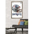 thumbnail image 3 of NFL New England Patriots - Drip Helmet 20 Wall Poster, 22.375" x 34" Framed, 3 of 4