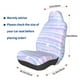 thumbnail image 3 of Fotbe Striped Gradient Funda para Asiento de Auto con Estampado – Impermeable y Antisudor – Ajuste Universal, Lavable a Máquina, Antideslizante (1 Pieza), 3 of 5