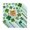 Orange Green, variant on St Patricks Day Cloth Napkins, Shamrock Grey Green Spring Modern Leaf Washable and Reusable Dinner Napkins Set of 4, Table Napkin for Kitchen Party Birthday Wedding Hotel Housewarming 20"x20"