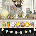 thumbnail image 5 of 20PCS Easter Hanging Ornaments Cute Easter Egg and Rabbit Decorative Pendant Birthday Party Hanging Pendant for Festival Decoration Home Decor Holiday Party Supplies, 5 of 6