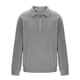 thumbnail image 4 of pstuiky camisa de manga larga para hombre, Blusas casuales de color liso con cuello plegable y cremallera para hombre, de manga larga camisetas de hombre l, 4 of 6