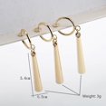 thumbnail image 2 of Japanese Anime One Piece Theme Roronoa Zoro Earrings Cartoon Jewelry, 2 of 3