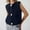 Navy, variant on Women's Fashion Crochet Lace Up Vest With Hollow Out Design Long Kimonos for Women Womens Long Sweaters Sleeve Sweater Coat Leopard Cardigan Sweater Drape Front Cardigan Open Front Sweaters for Women