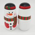 thumbnail image 5 of 5 Pieces Russian Matryoshka Snowman Nesting Dolls.Hand Painted Figurines.Wooden Stacking Dolls for Home Decoration, Kids Education Toys, 5 of 8